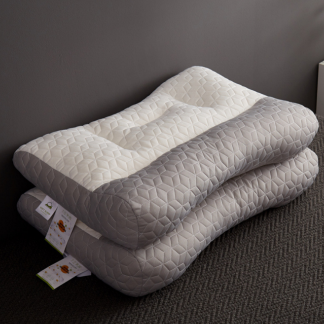 하와이슬립 수면 라텍스 경추베개, 혼합색상, 1개