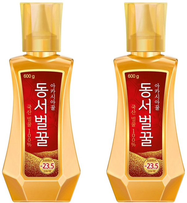 동서 아카시아 벌꿀, 600g, 2개