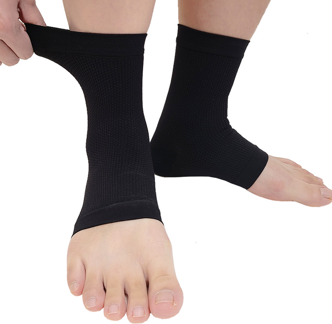 라인벨라 국산 의료용 발목보호대 블랙, 6개