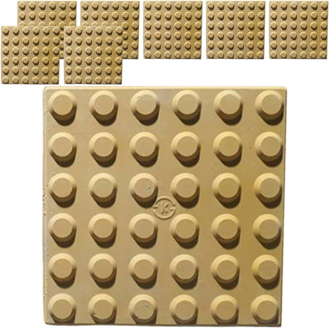 고강도 콘크리트 시각장애인 점자블럭, 8개, 점형