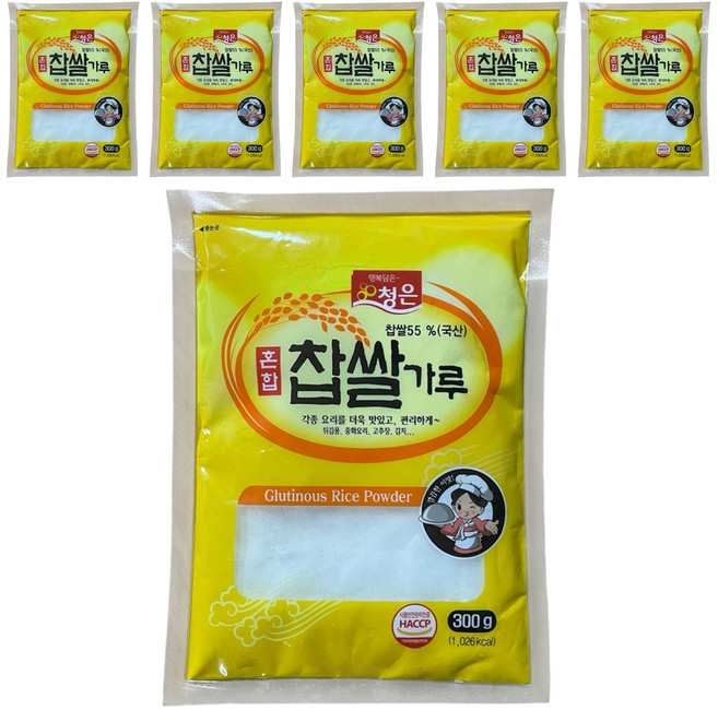 Cheongeun F&B 混合糯米粉, 300g, 6個