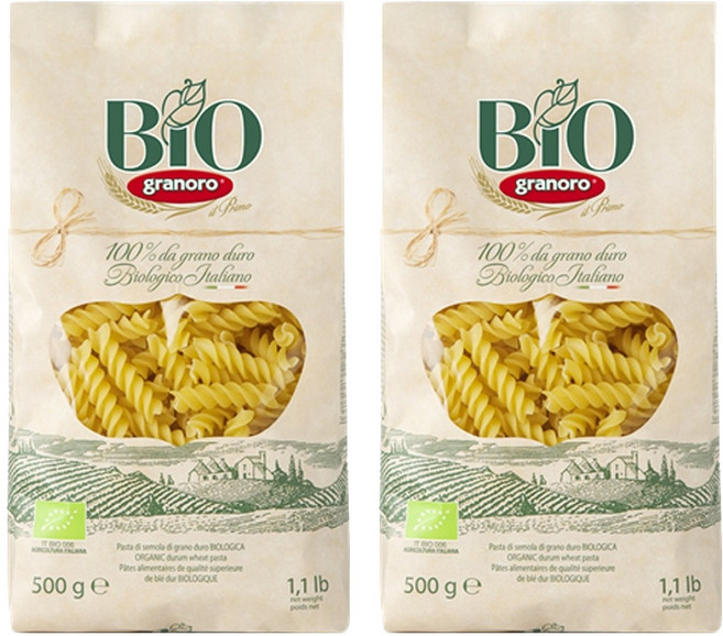 그라노로 유기농 푸실리, 500g, 2개