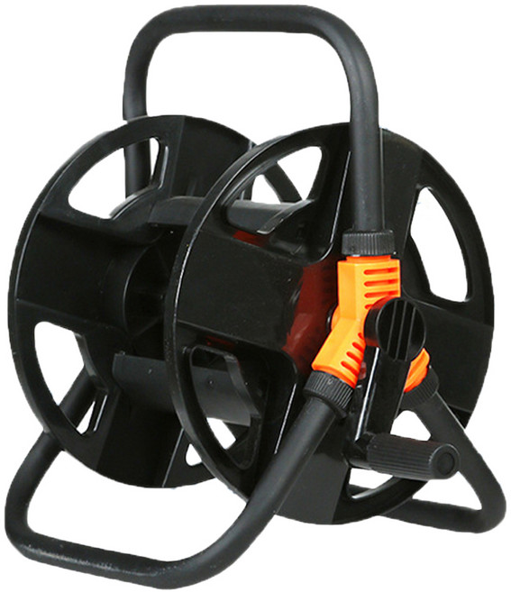 에코벨 20m 이하용 세차호스 정리대, 블랙