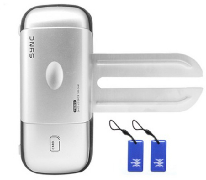 솔리티 씽크오토 2 유리문 전용보조키 손잡이 없음 번호키 도어락, TG310