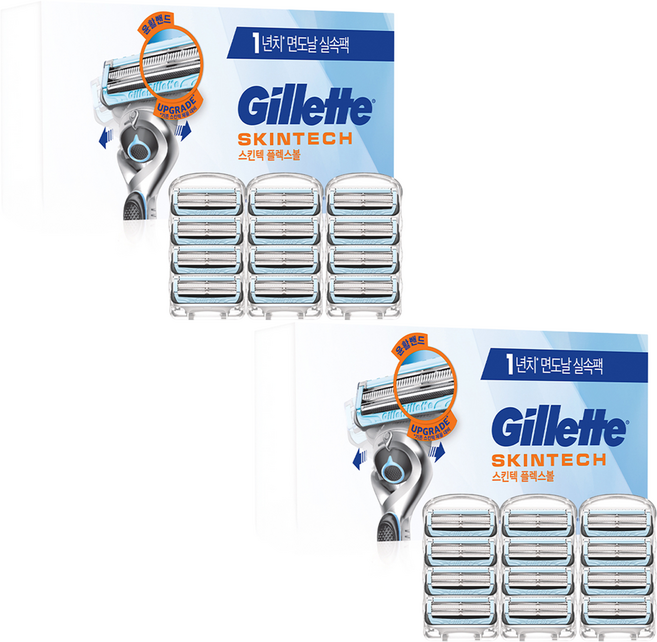 Gillette 吉列 鋒護 刮鬍刀片, 12入, 2個