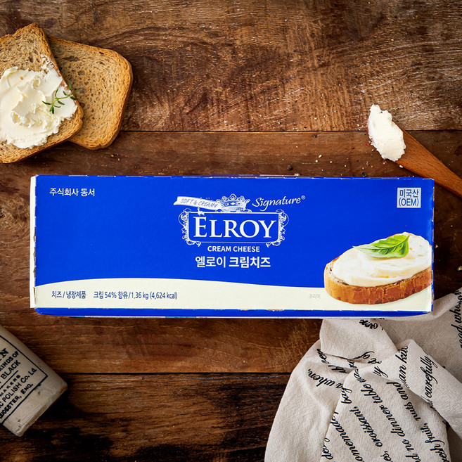 엘로이 크림치즈 시그니쳐, 1.36kg, 1개입, 1개
