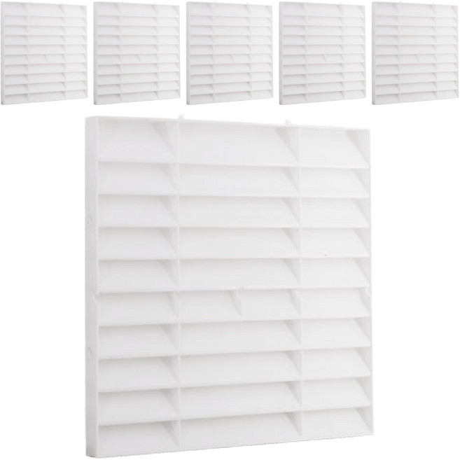 애드라이프 방범창 블라인드, 6개, 화이트