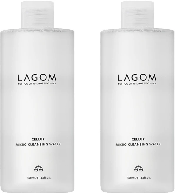 라곰 셀럽 마이크로 클렌징 워터, 2개, 350ml - 쿠팡