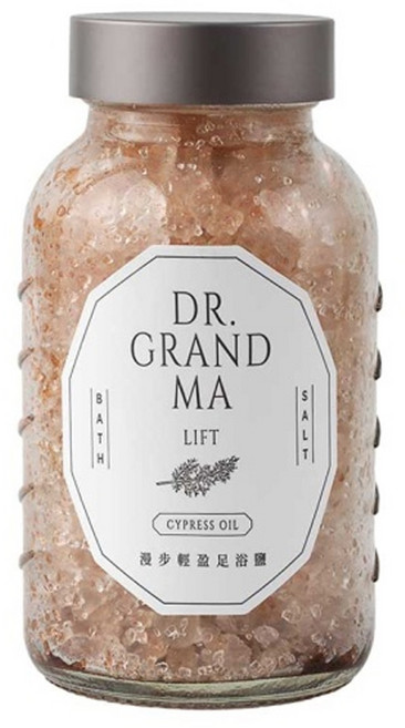 DR.GRANDMA 阿嬤的配方 漫步輕盈足浴鹽 鎂鹽升級版, 1瓶, 1入, 300g