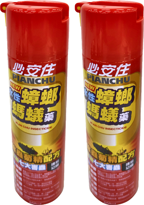 必安住 水性蟑螂螞蟻藥, 2瓶, 600ml