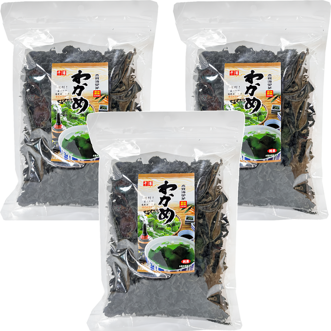 千浦 海帶芽 200g 搭配鮮美蔬菜, 3包