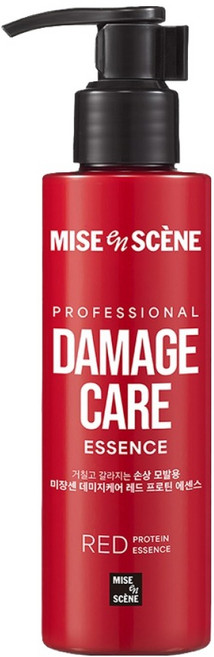 미쟝센 데미지케어 레드 프로틴 헤어크림 에센스, 140ml, 1개