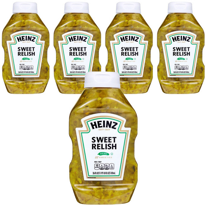 하인즈 스위트 랠리쉬, 769ml, 5개