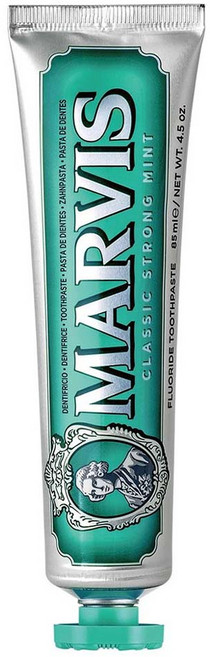 MARVIS 台灣公司貨 義大利牙膏 經典薄荷, 85ml, 1入, 1條