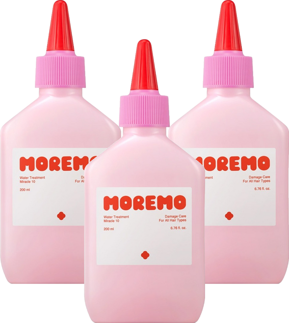 moremo Miracle 10 水狀護髮素, 200ml, 3個