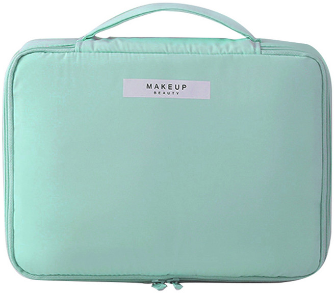 E.City 北歐風質感大容量旅行洗漱包 + 化妝包 二件組