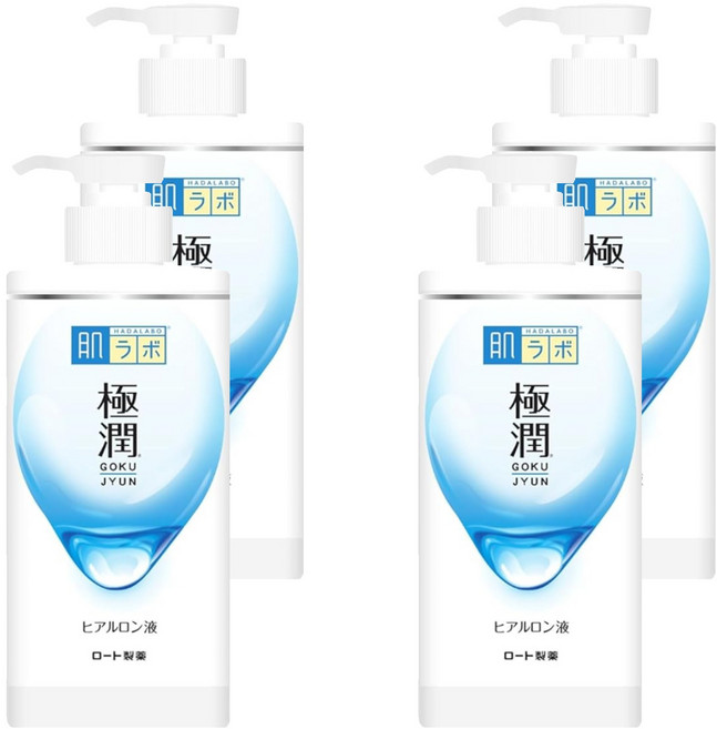 肌研 極潤保濕化妝水, 400ml, 4瓶