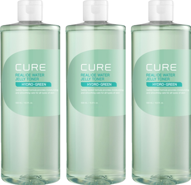 KIMJEONGMOON-ALOE La Sense Cure 真蘆薈保濕凝膠化妝水, 500ml, 3個