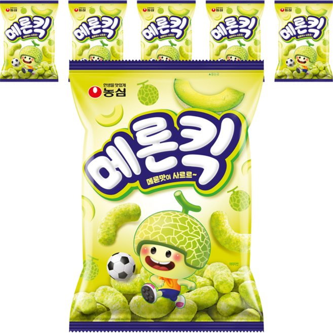 농심 메론킥, 60g, 6개