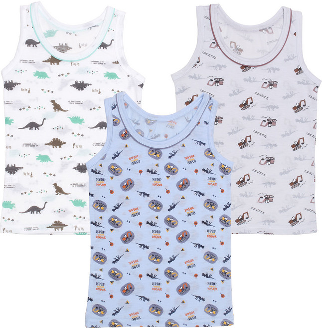 캐릭토피아 남아용 공룡발견 런닝 3종 세트