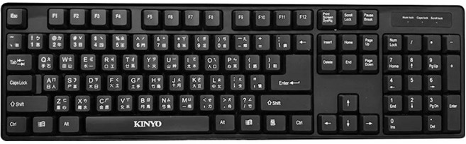 Kinyo 標準鍵盤, KB-17U