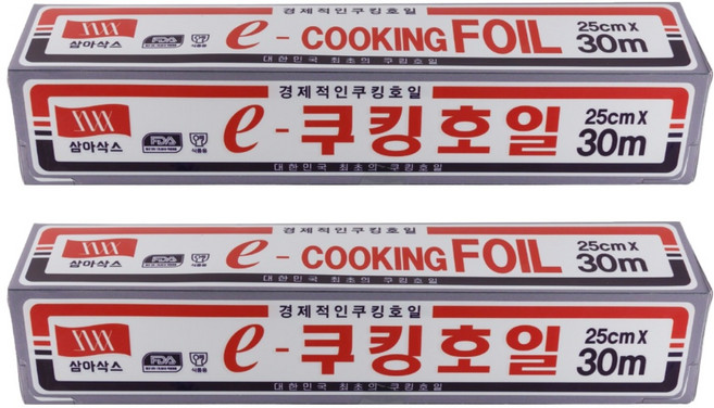 삼아삭스호일 e 쿠킹호일, 30m, 2개