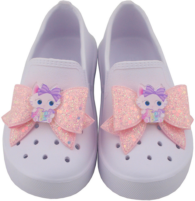 코코브레인 여아용 트윙클 리본 만능 실내화