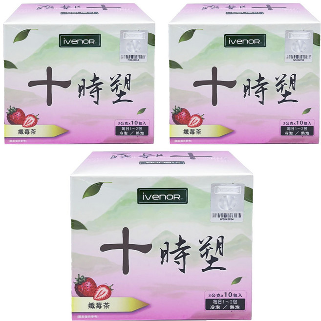 ivenoR 十時塑孅莓茶, 3盒