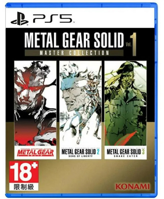 PlayStation 遊戲片 PS5 潛龍諜影 MASTER COLLECTION Vol. 1 亞英日文版