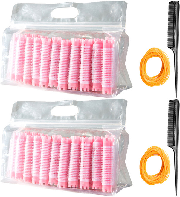 셀리본 헤어볼륨 롤스타 뿌리 볼륨펌 매직찍찍이 롯드 3호 세트, 2세트, 랜덤발송(롯드)