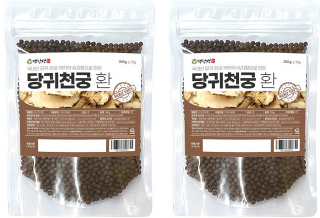 백장생 토종 당귀천궁환, 2개, 300g