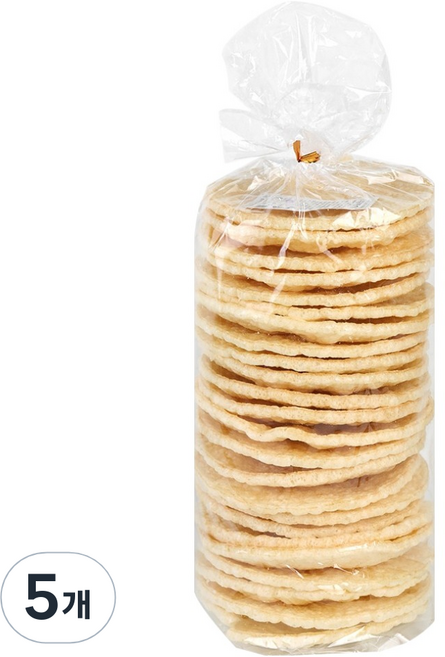 우리가스토리 누룽지 뻥튀기, 150g, 5개