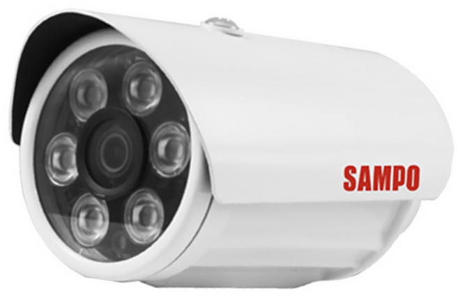 SAMPO 聲寶 日夜兩用紅外線攝影機, VK-TW2C66H, 1個