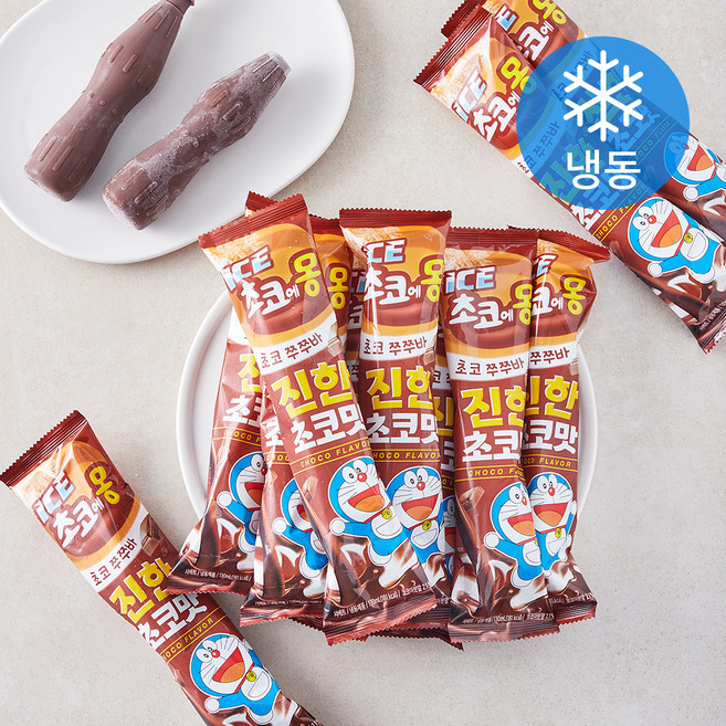 초코에몽 아이스크림 (냉동), 130ml, 1개입, 35개