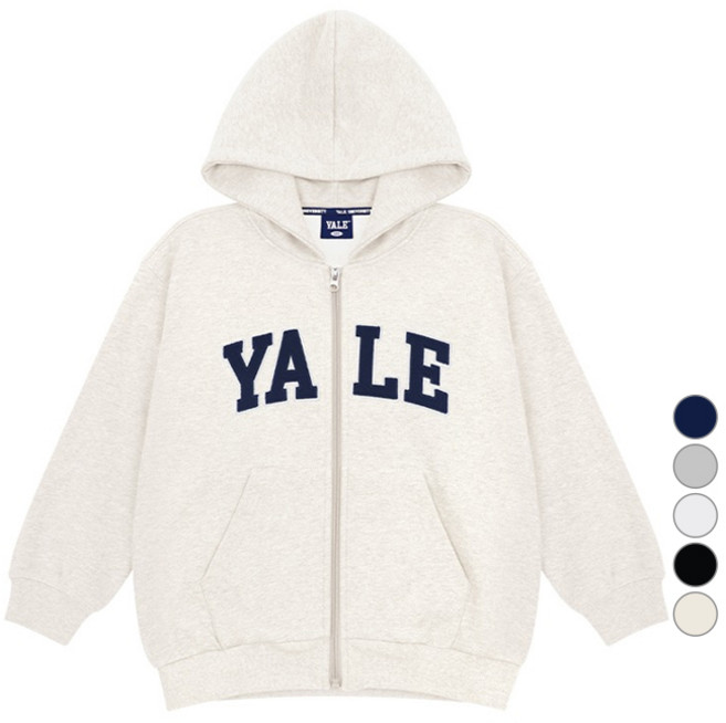 예일키즈 아동용 빅 로고 후디 집업 YJCRHZZ53807