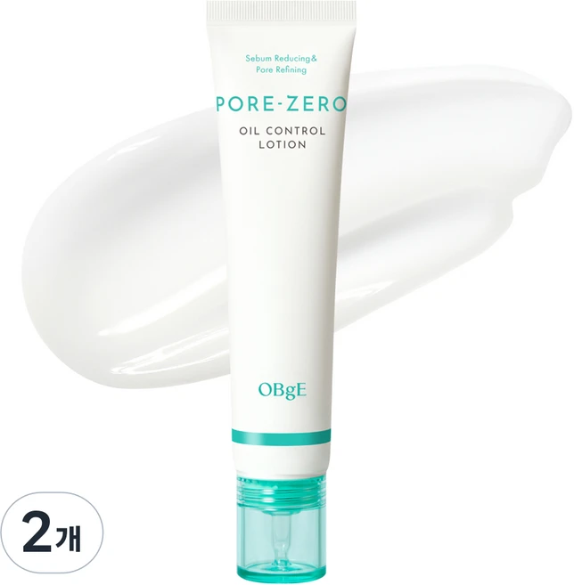 OBge 포어 제로 오일 컨트롤 로션, 70ml, 2개 - 쿠팡