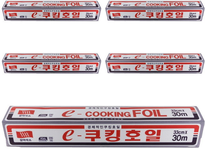삼아삭스호일 e 쿠킹호일, 30m, 5개
