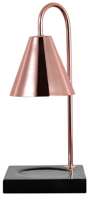 大理石融蠟燈 調光款 玫瑰金 + 黑大理石, 1個