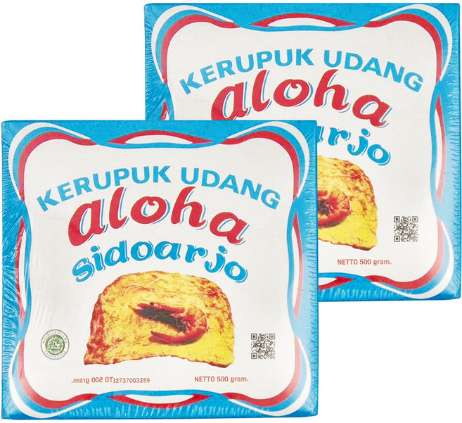 Aloha 蝦味生脆片, 500g, 2盒