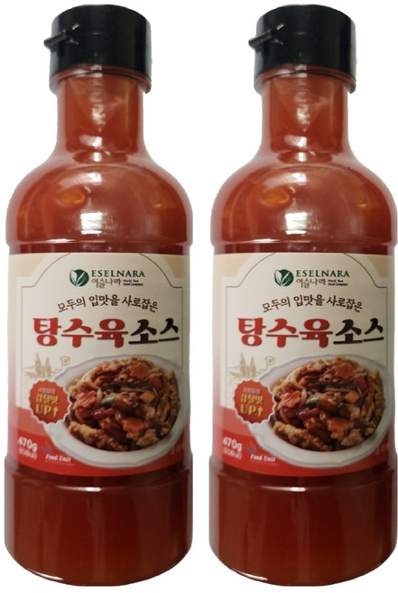 이슬나라 탕수육소스, 2개, 470g