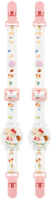 Skater 防掉夾扣, Hello Kitty, 2個