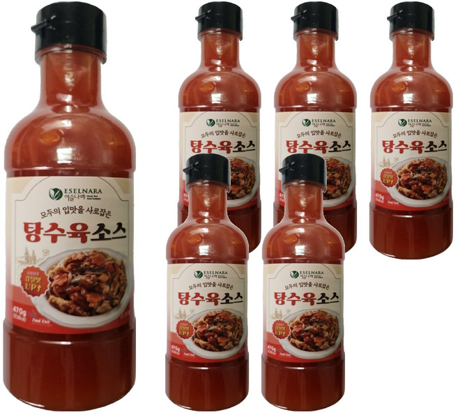 이슬나라 탕수육소스, 6개, 470g