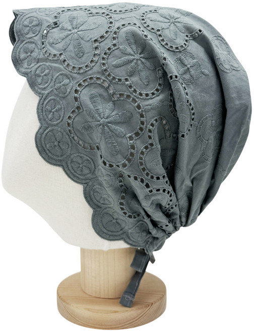 바른리빙 면 레이스 두건 모자 주방 DK-11, 민트, 1개