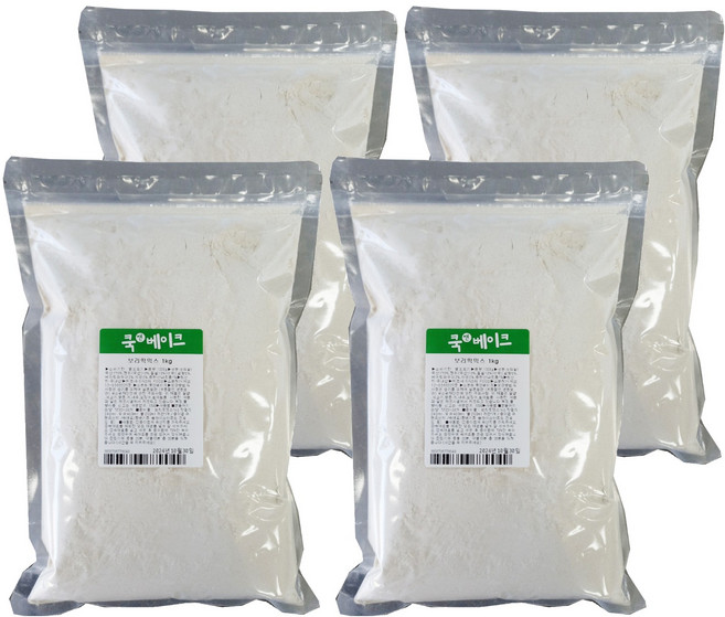 쿡앤베이크 보리떡믹스, 1kg, 4개