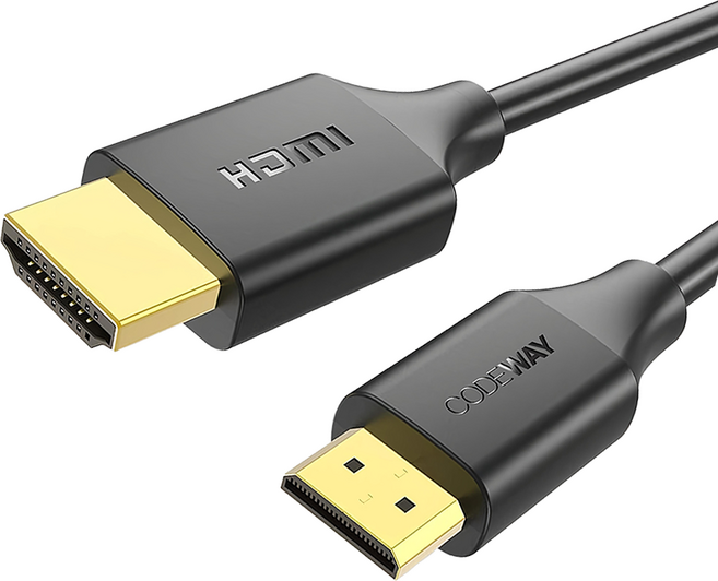 CODEWAY 4K Mini-HDMI轉HDMI 2.0影音傳輸線, 1條, 1.5m