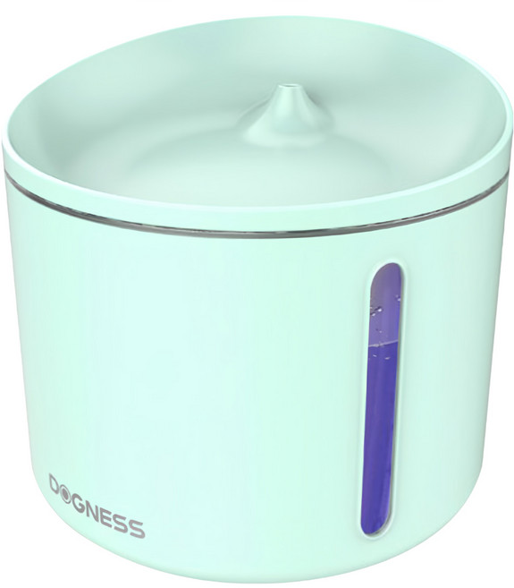 DOGNESS 多尼斯 自動飲水機 mini D-041 1公升 易安裝易拆洗, 綠色, 1台
