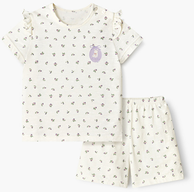 유니프랜드 아동용 엘라 5부내의 상하세트