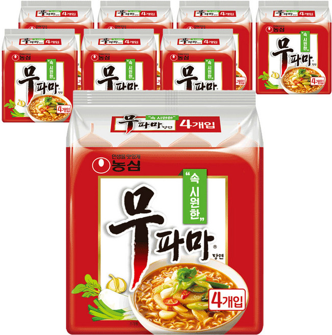무파마탕면 122g, 32개