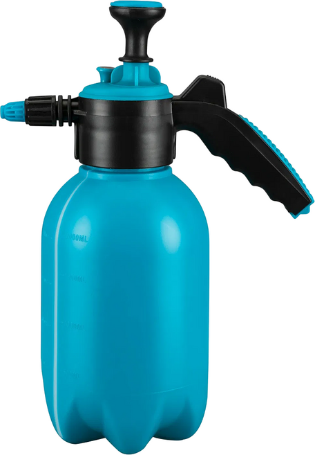 花公主 可調式氣壓噴壺 2L, 藍色 + 黑色, 1個