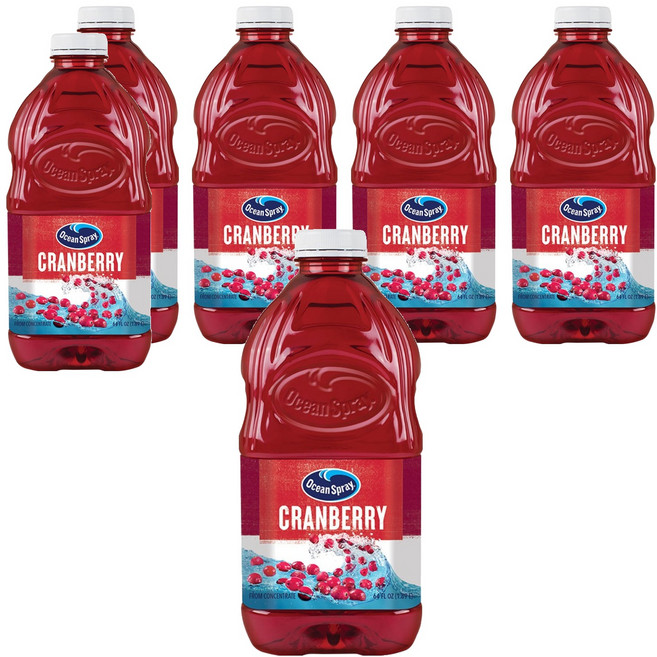 오션스프레이 크랜베리 클래식, 1.89L, 6개